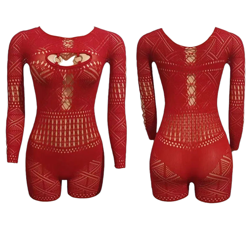 Manda Mesh Romper