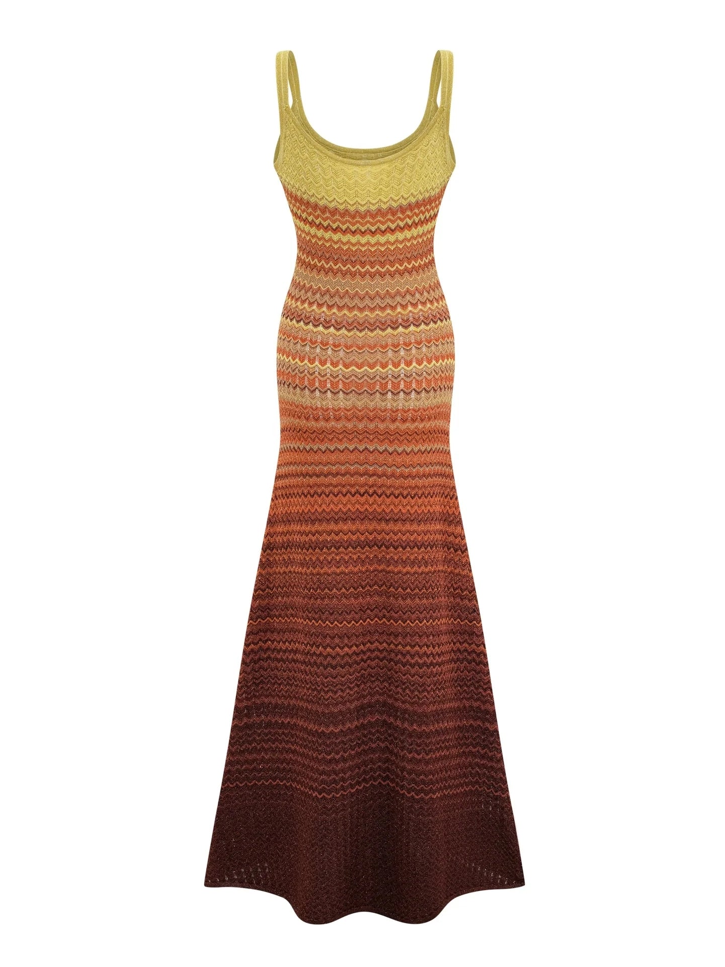 Boho Knitted Maxi Dress