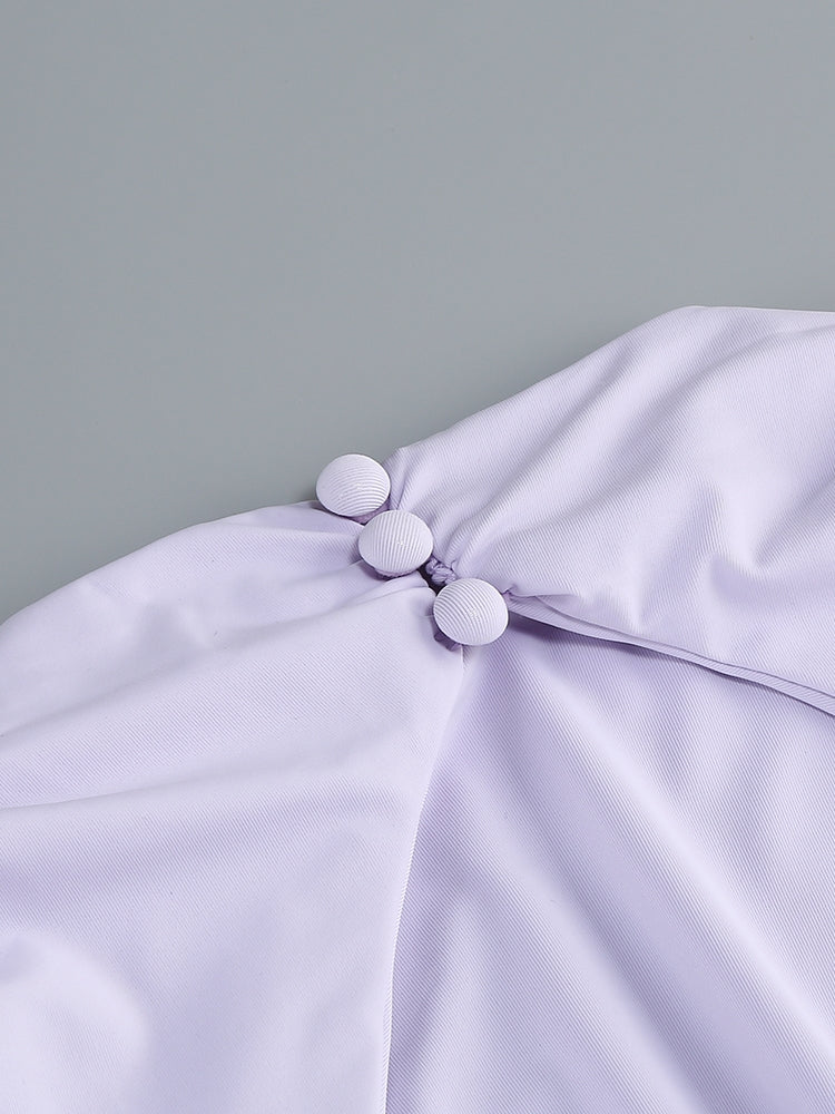Bowknot Mermaid Maxi Dress