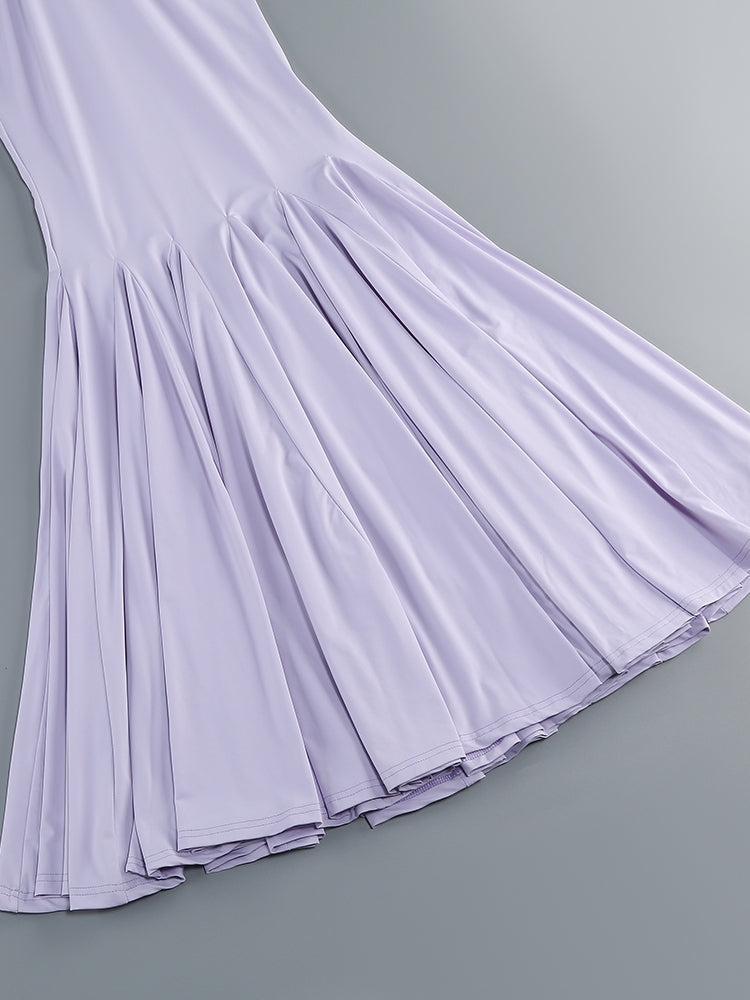 Bowknot Mermaid Maxi Dress