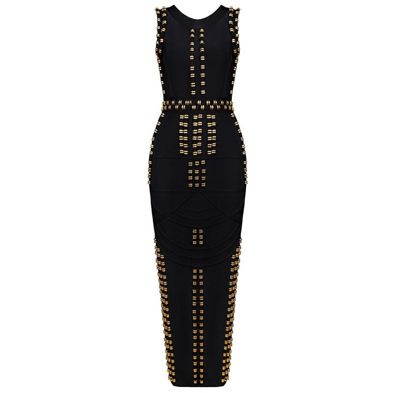 Hollywood Bandage Midi Dress