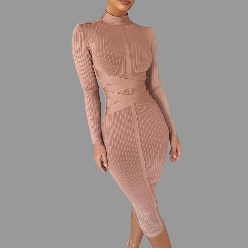 Kenya Bandage Midi Dress
