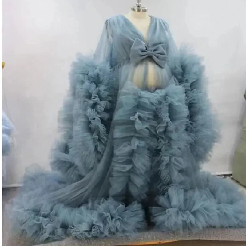 Lilly Fluffy Tulle Robe