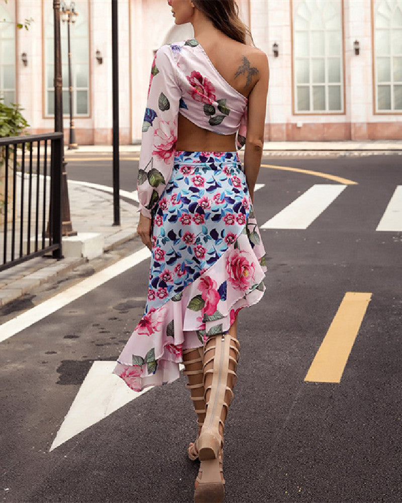 Olivia Ruffle Skirt Set