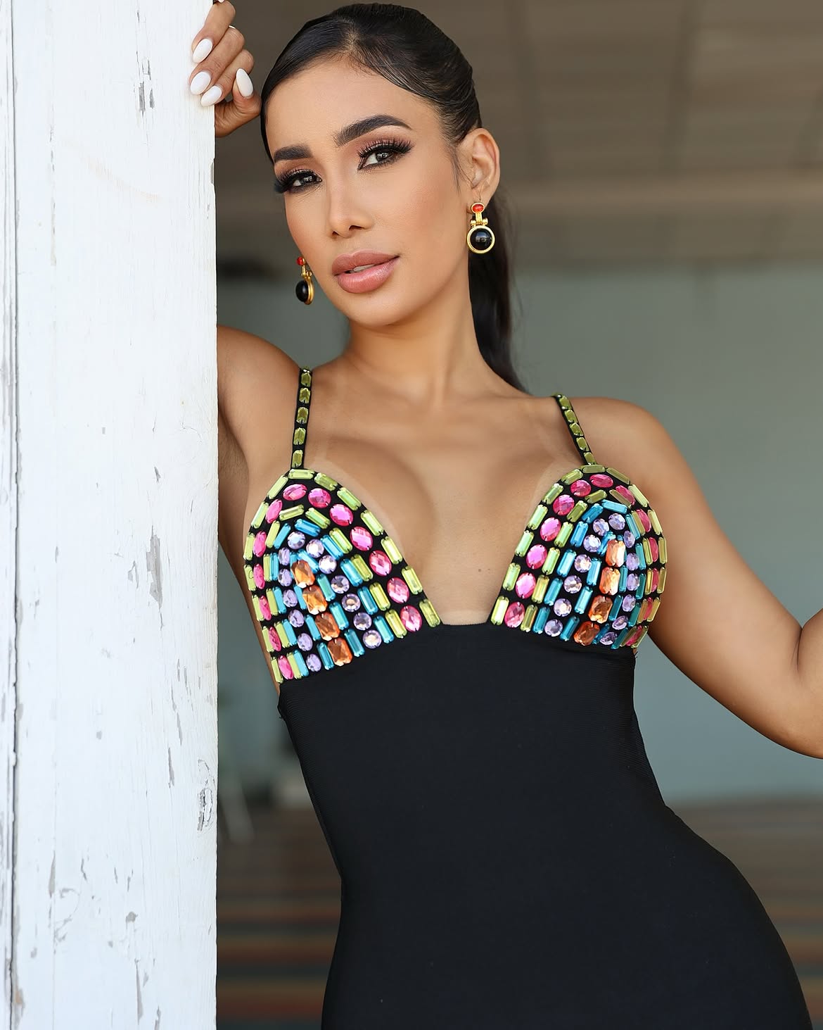 Cloe Bandage Mini Dress