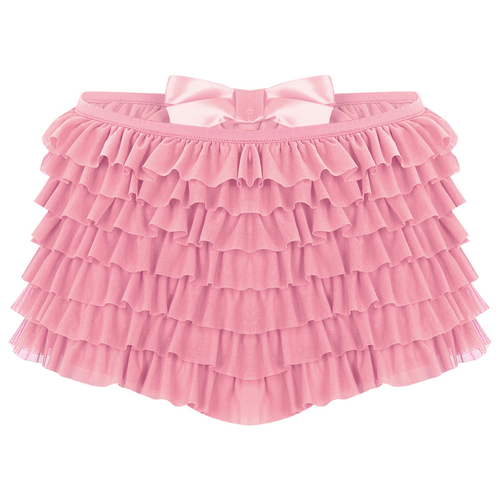 Low Rise Ruffles Tiered Short