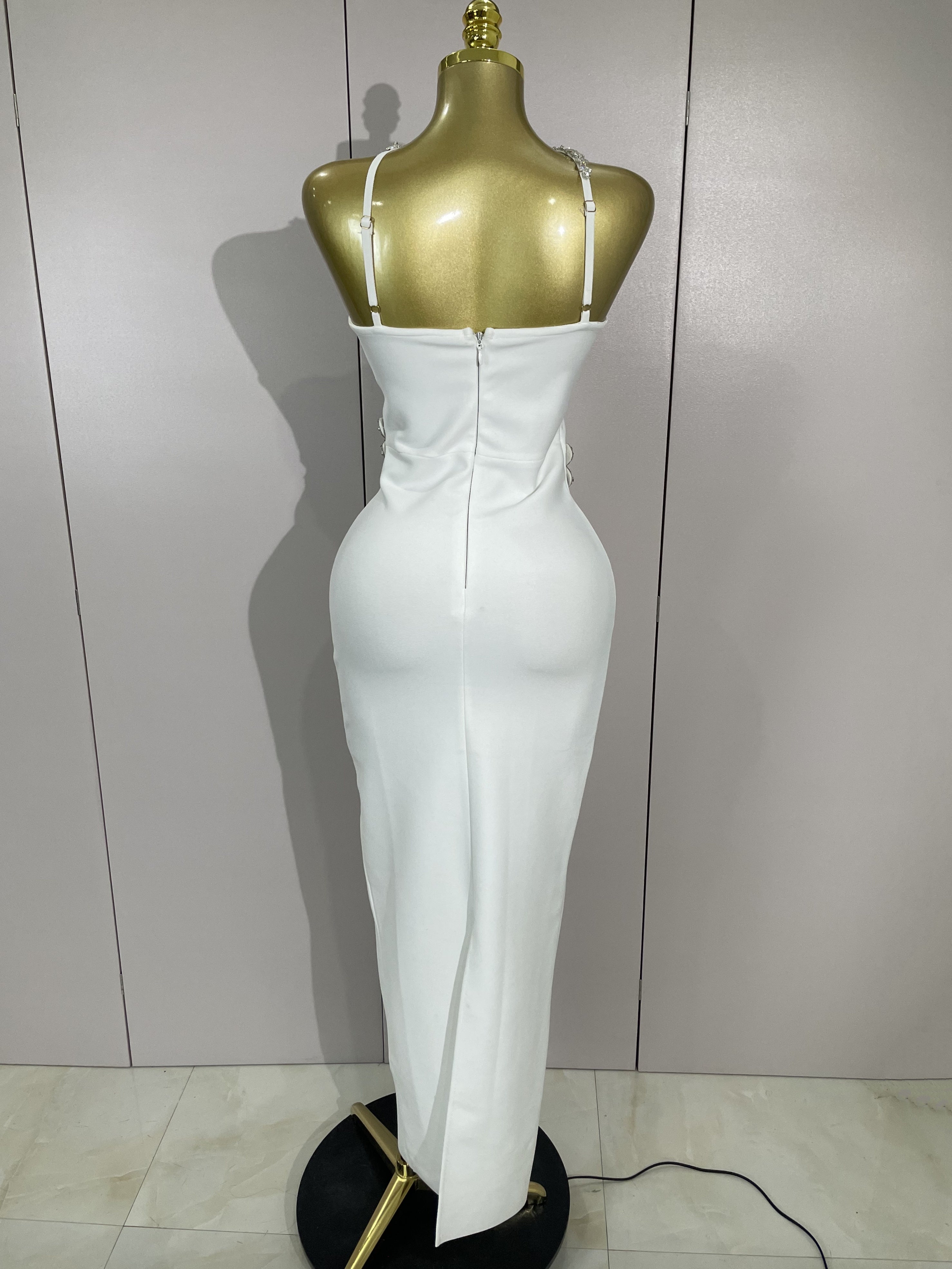 Anita Bodycon Bandage Maxi Dress