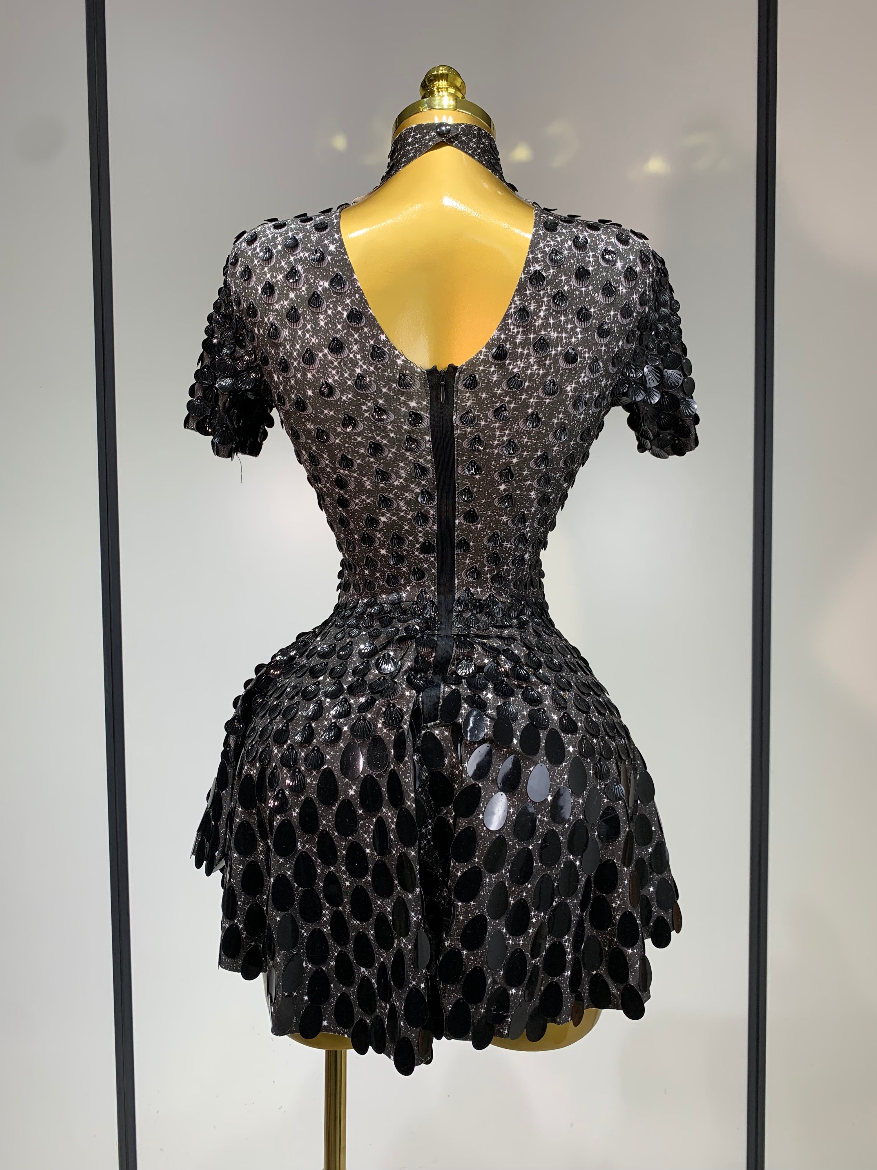 Life Of The Party Sequins Dress