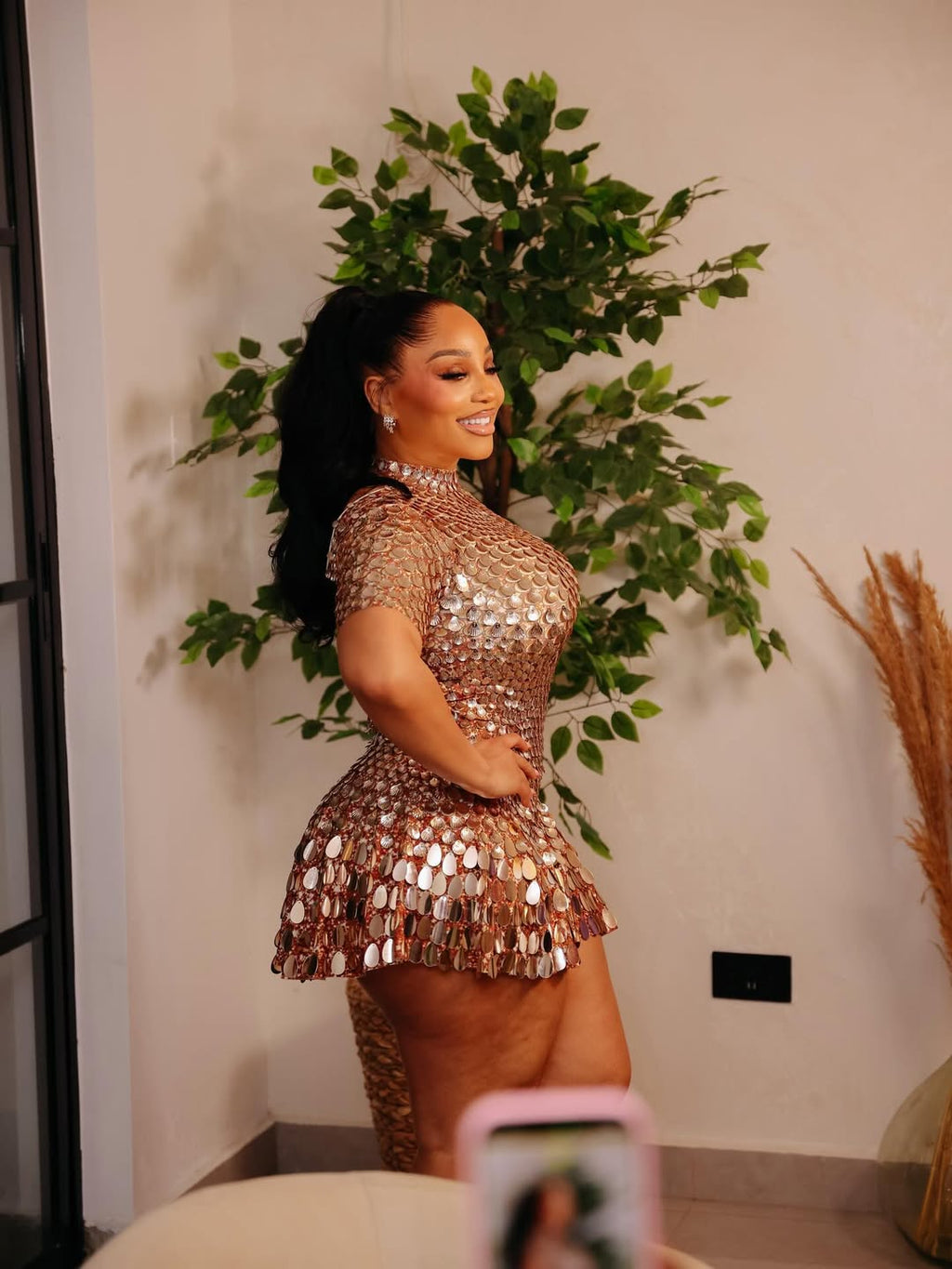 Life Of The Party Sequins Dress