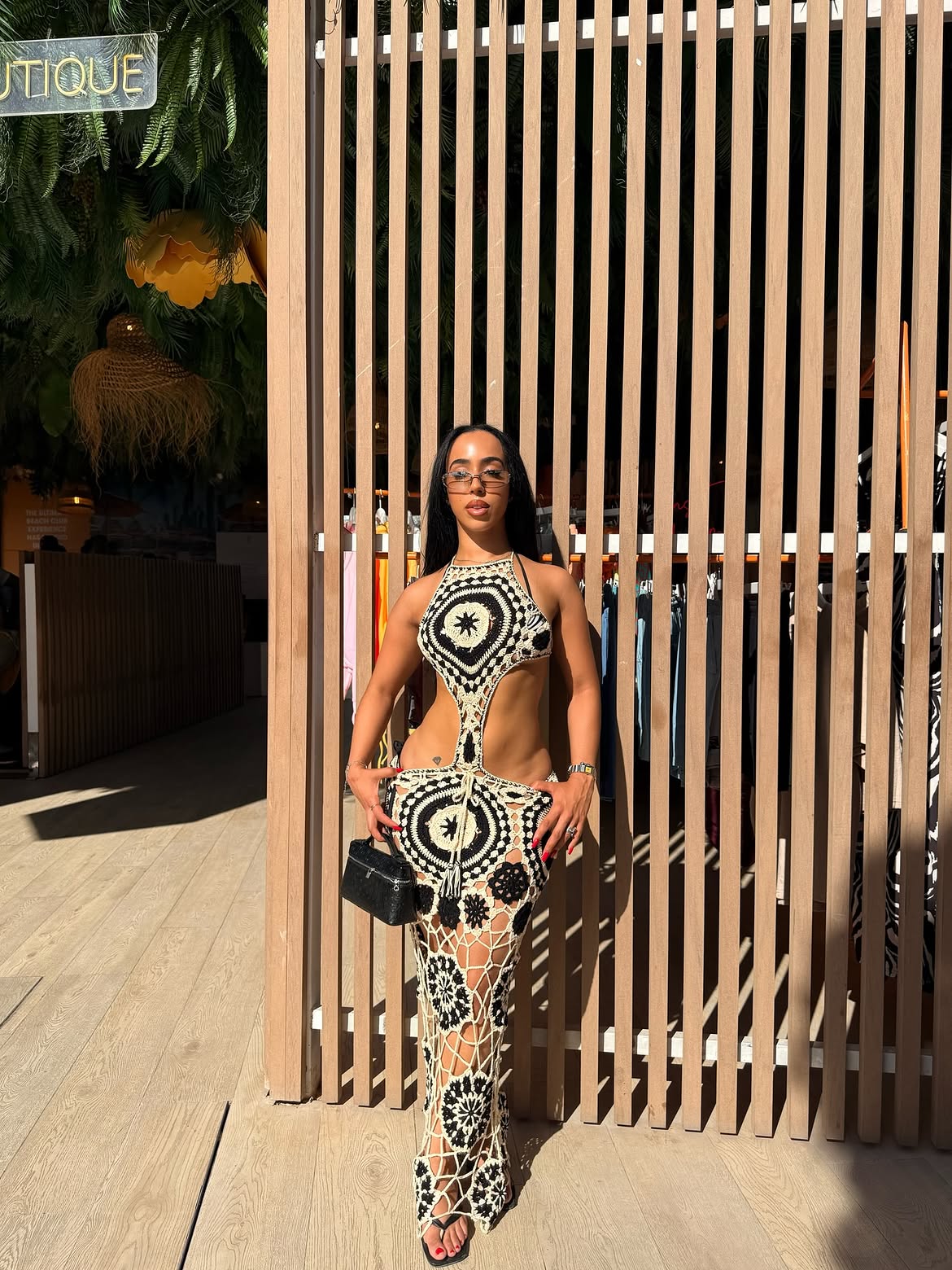 Florali Crochet Maxi Dress
