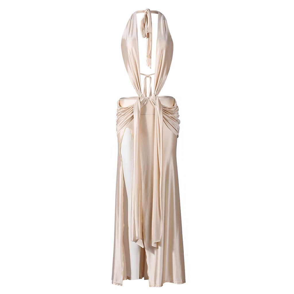Desha Side Split Maxi Dress