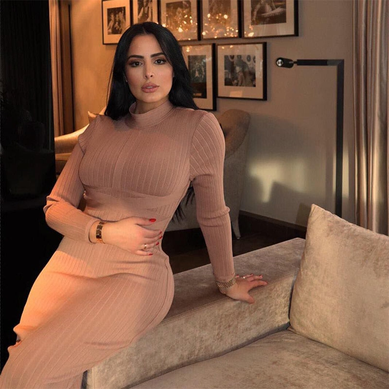 Kenya Bandage Midi Dress