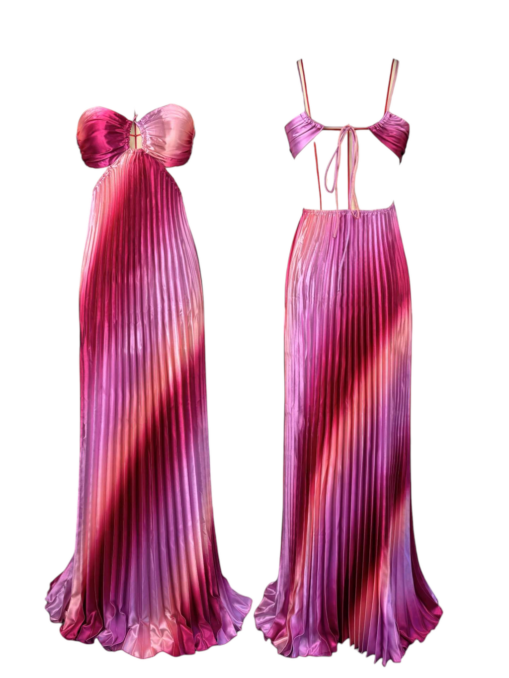 Estherly Gradient Maxi Dress