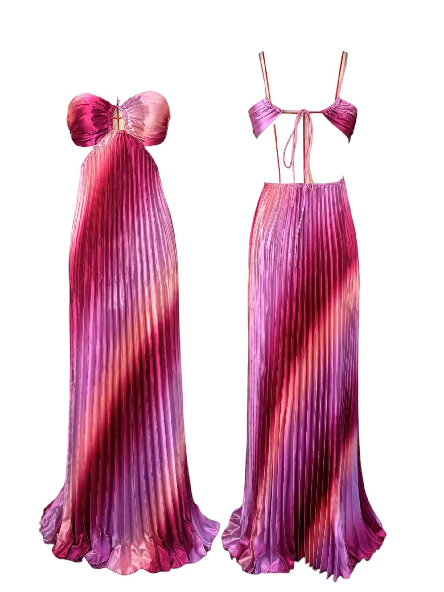 Estherly Gradient Maxi Dress
