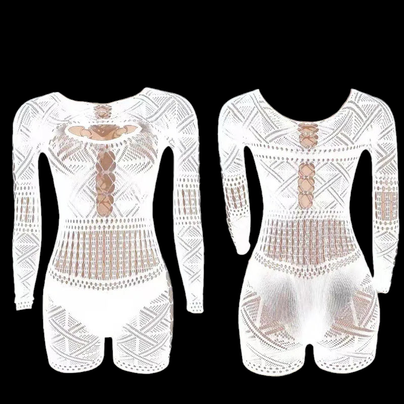 Manda Mesh Romper