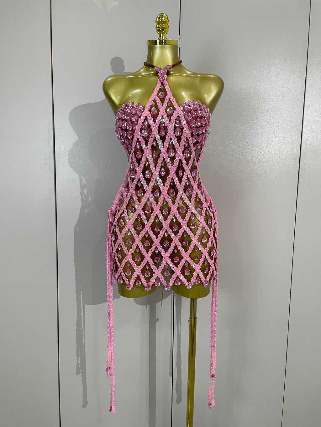 Diamonds In The Sky Mini Dress Set