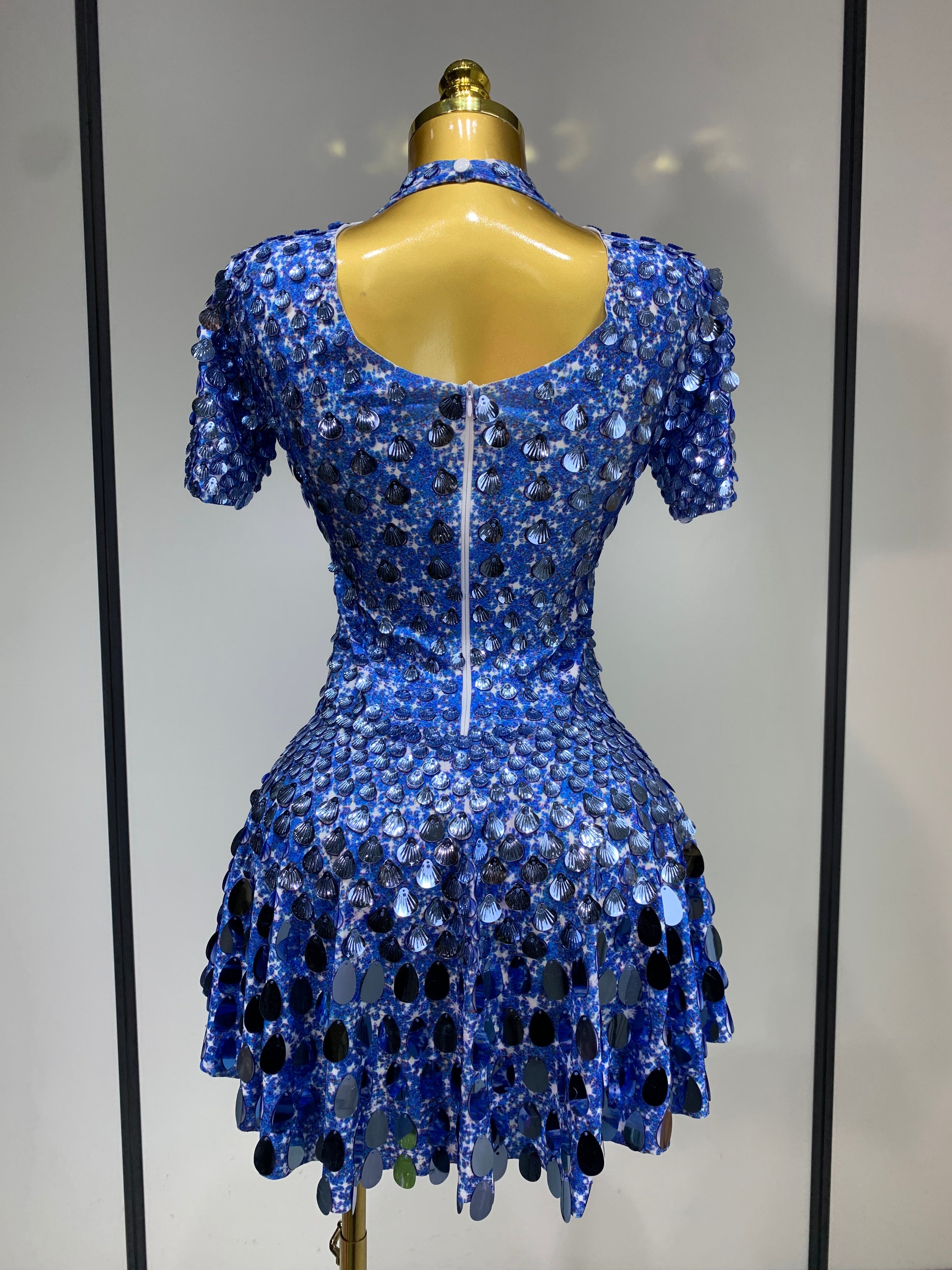 Life Of The Party Sequins Dress