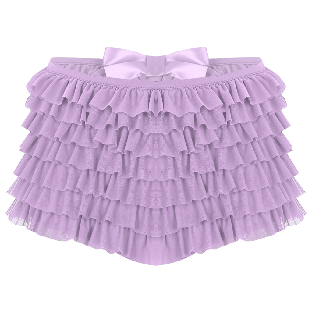 Low Rise Ruffles Tiered Short