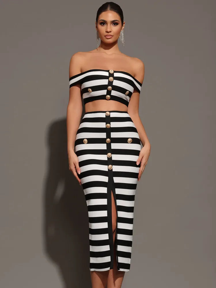 Jolene Bandage Skirt Set