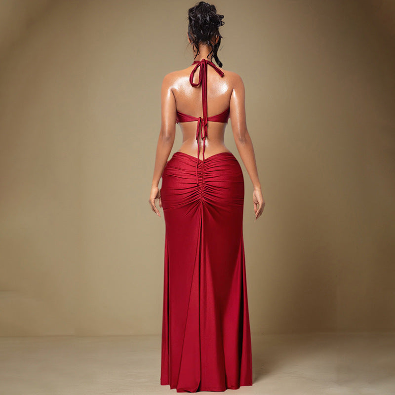 Desha Side Split Maxi Dress
